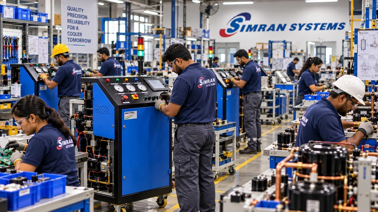 RecoMac machines at the Simran Systems facility